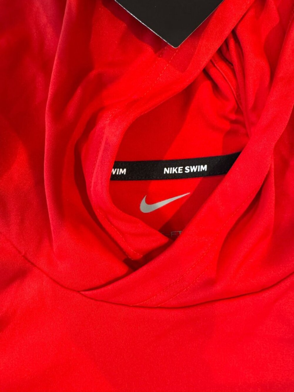Nike Swim Red Long-Sleeve Hooded Hydroguard NESSE555-614 Mens XL NEW with Tags - Picture 5 of 11